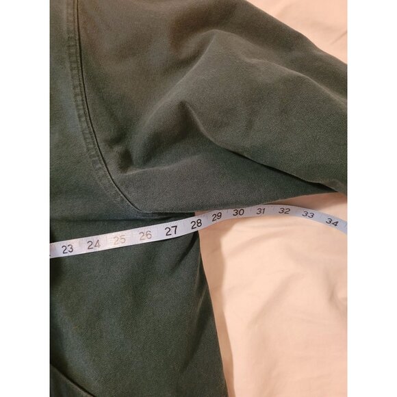VTG Mens Woolrich Barn Chore Coat Button Out blanket Lining Wool XL Canvas - Picture 4 of 11